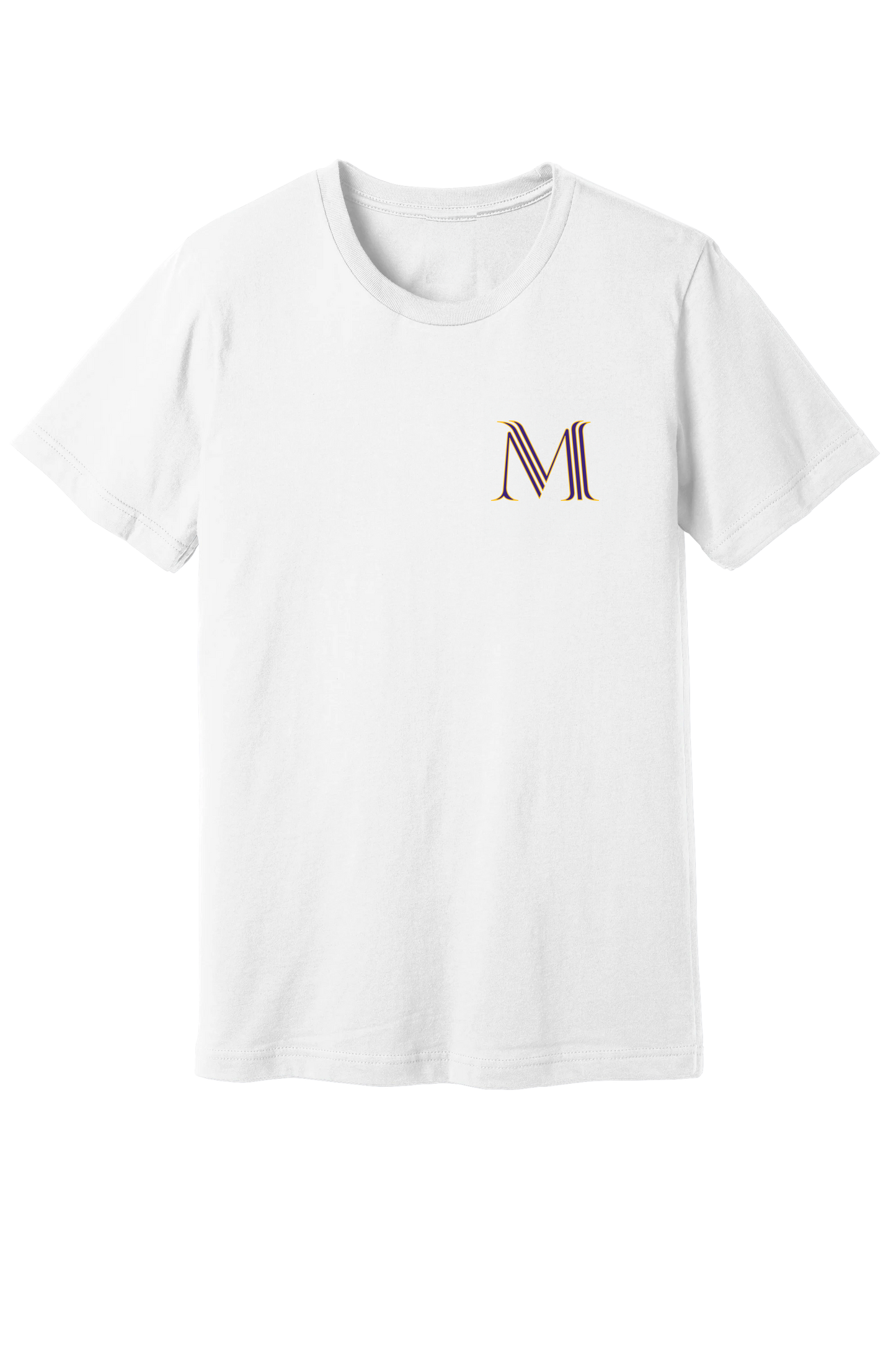 "M" Tee - White