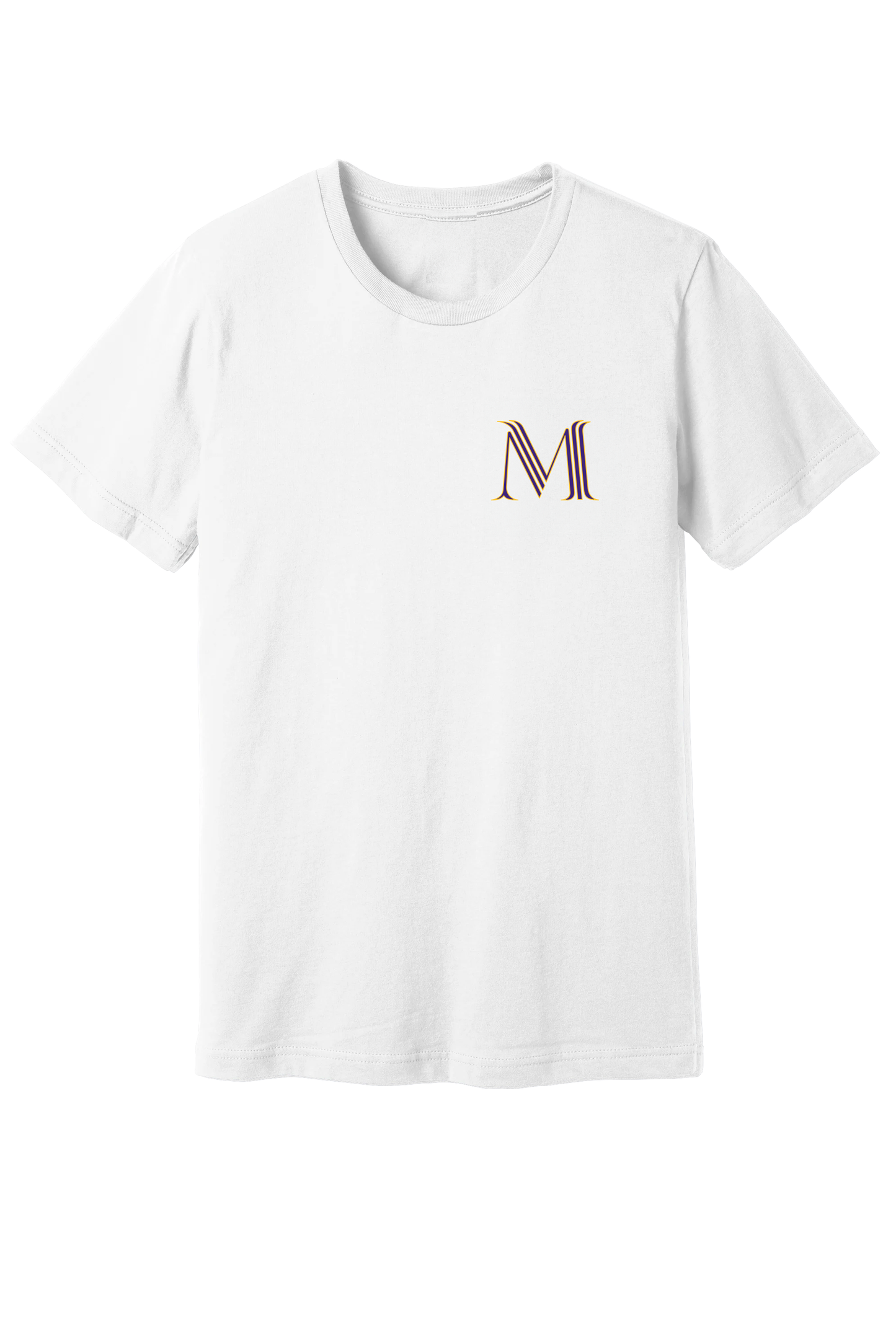 "M" Tee - White