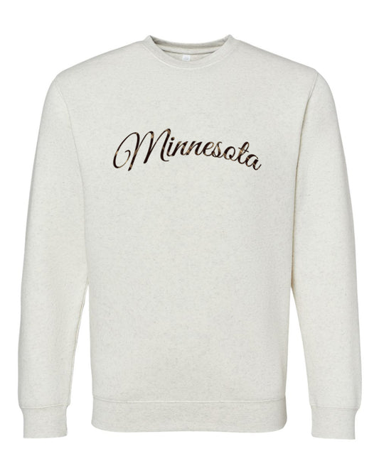 Minnesota Sweatshirt - Heathered Off White