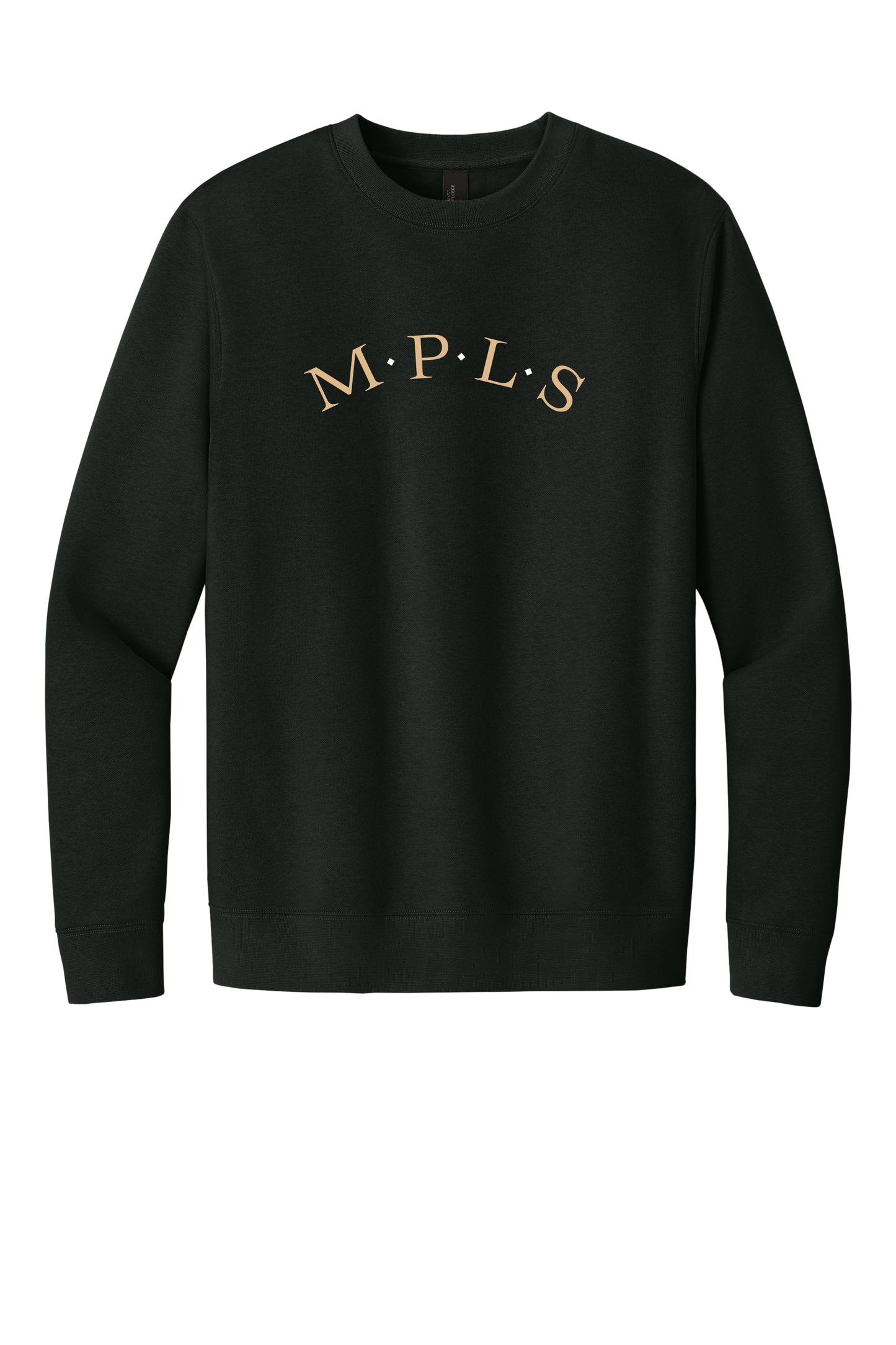 M.P.L.S Embroidered Sweatshirt - Black