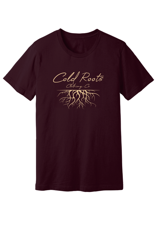 Cold Roots Original Tee - Maroon