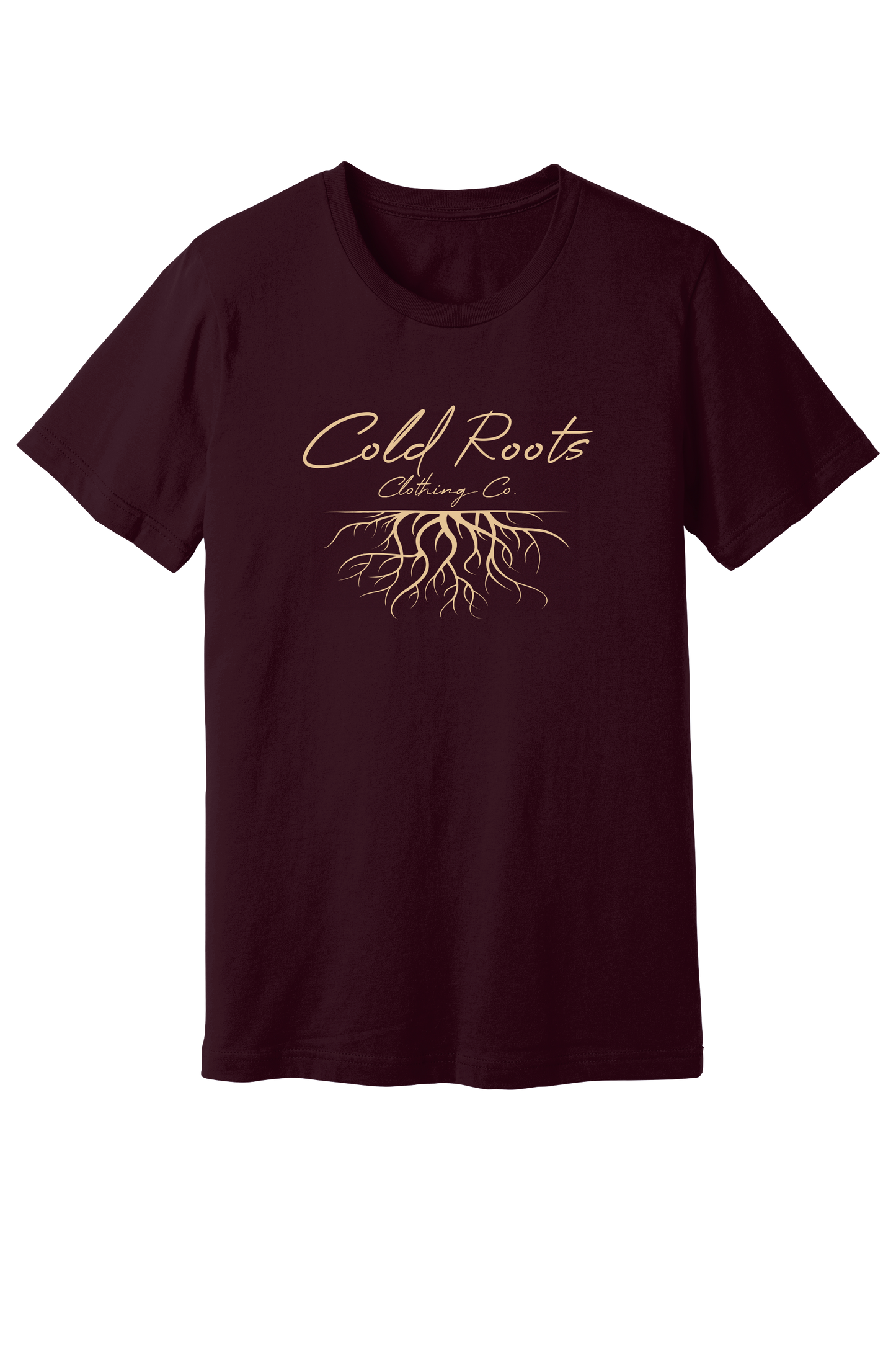 Cold Roots Original Tee - Maroon