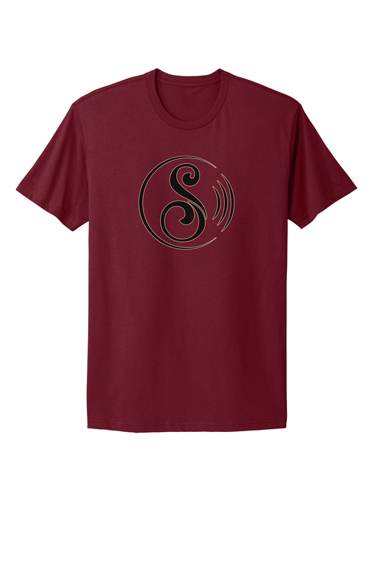 Swirville Tee - Cardinal
