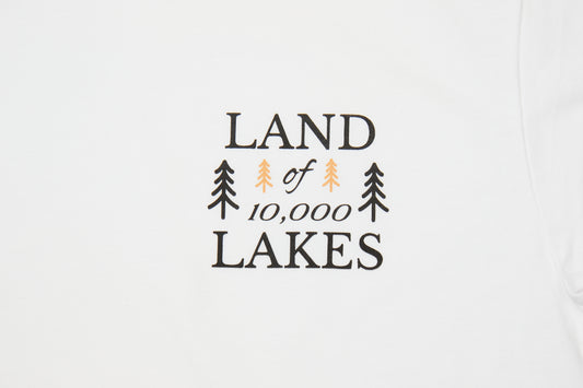 Land of 10,000 Lakes Tee - White