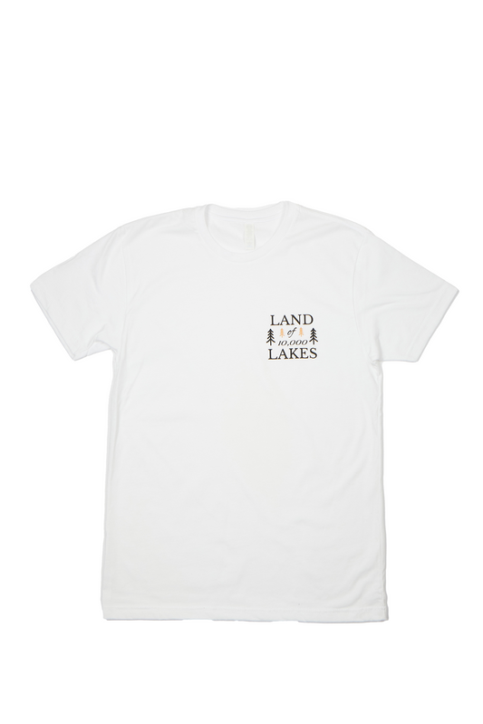 Land of 10,000 Lakes Tee - White