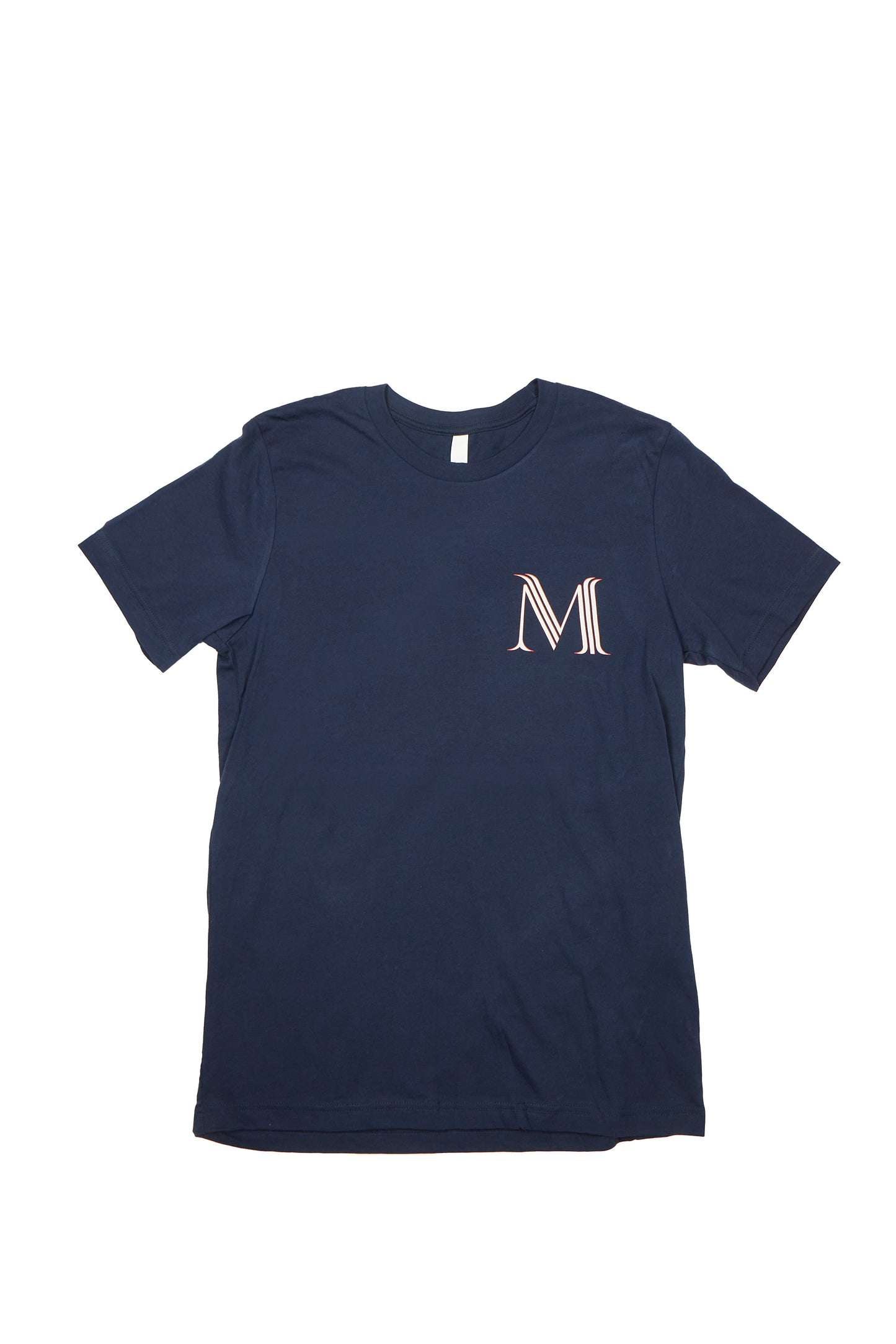 "M" Tee - Navy