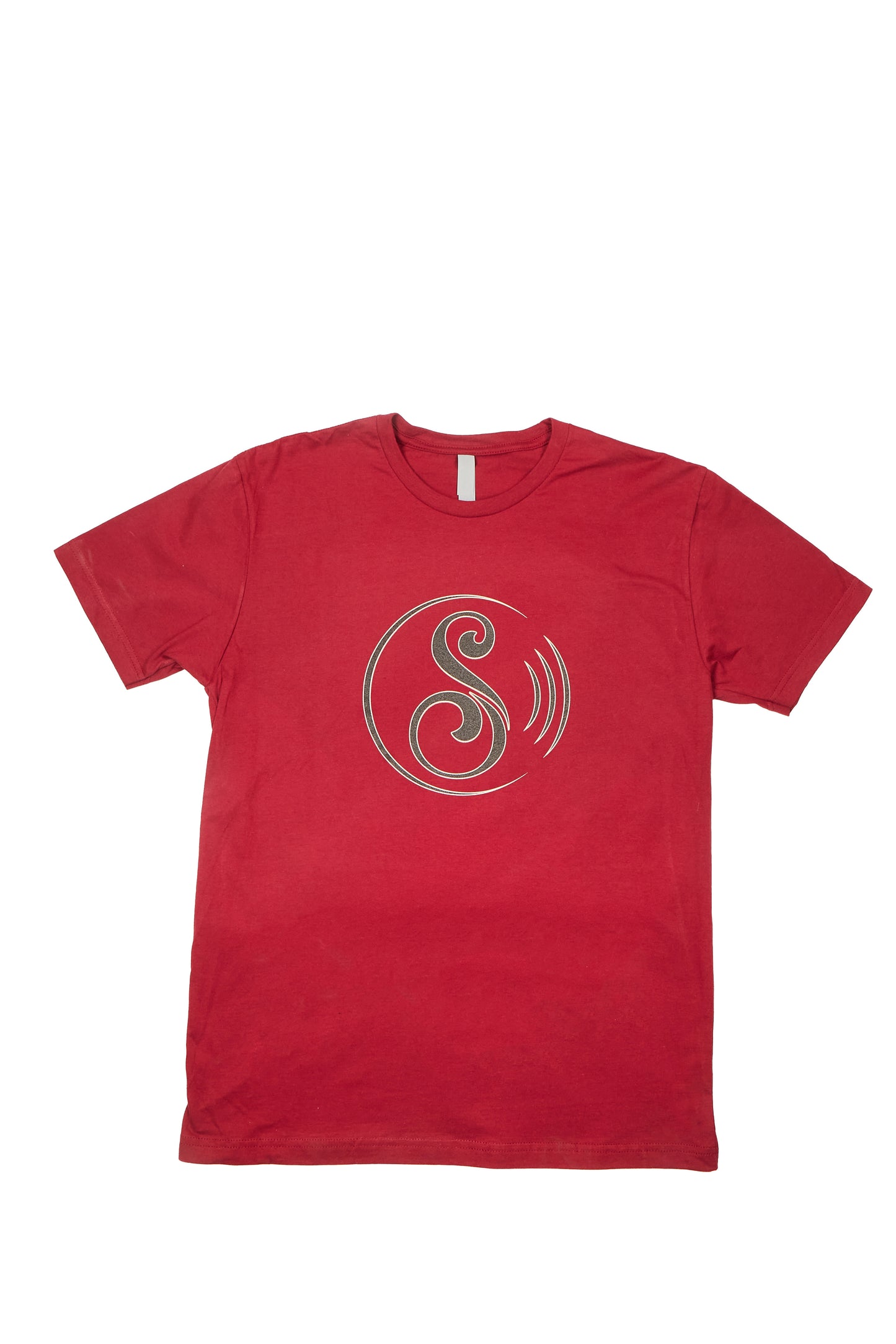 Swirville Tee - Cardinal