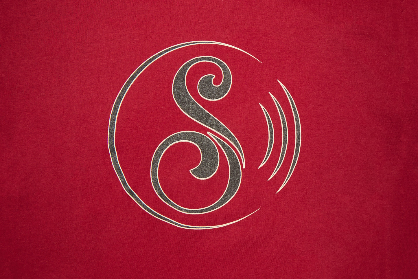 Swirville Tee - Cardinal