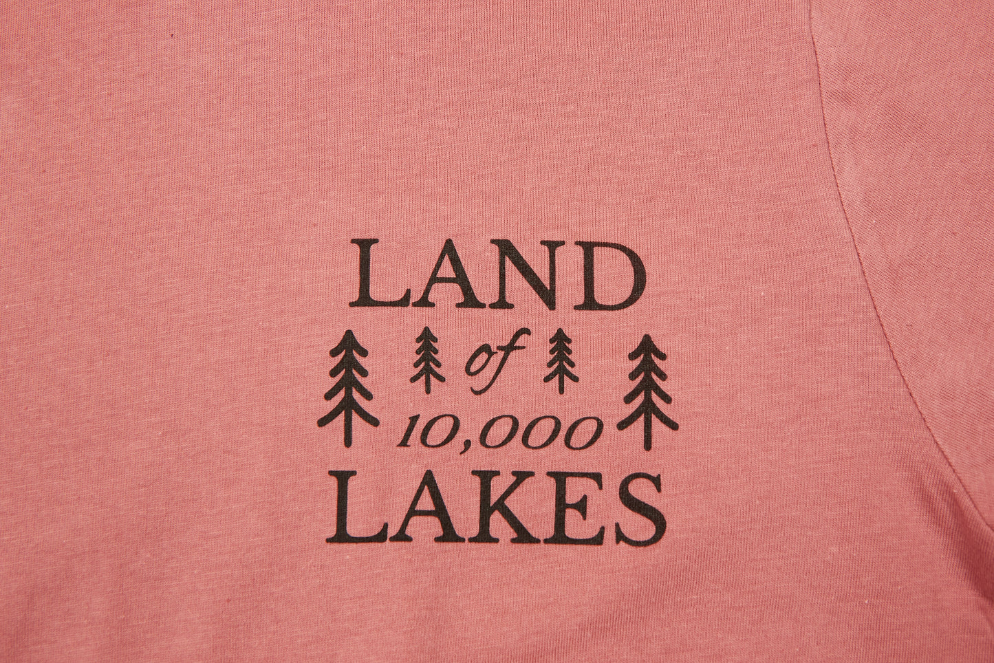 Land of 10,000 Lakes Tee - Salmon