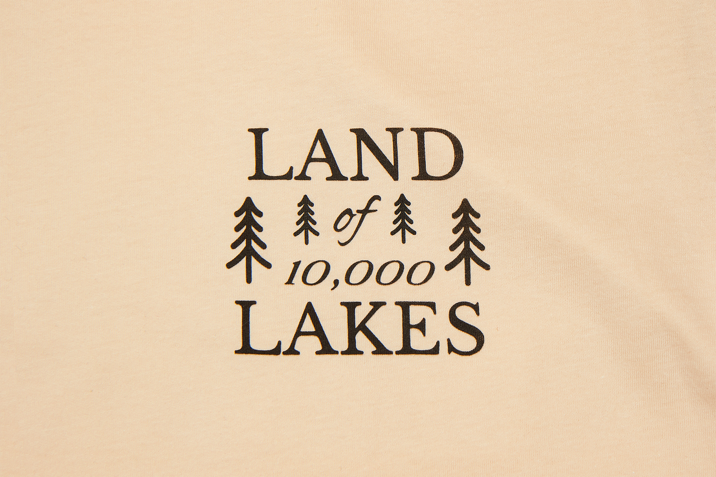 Land of 10,000 Lakes Tee - Cream