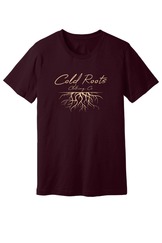 Cold Roots Original Tee - Maroon