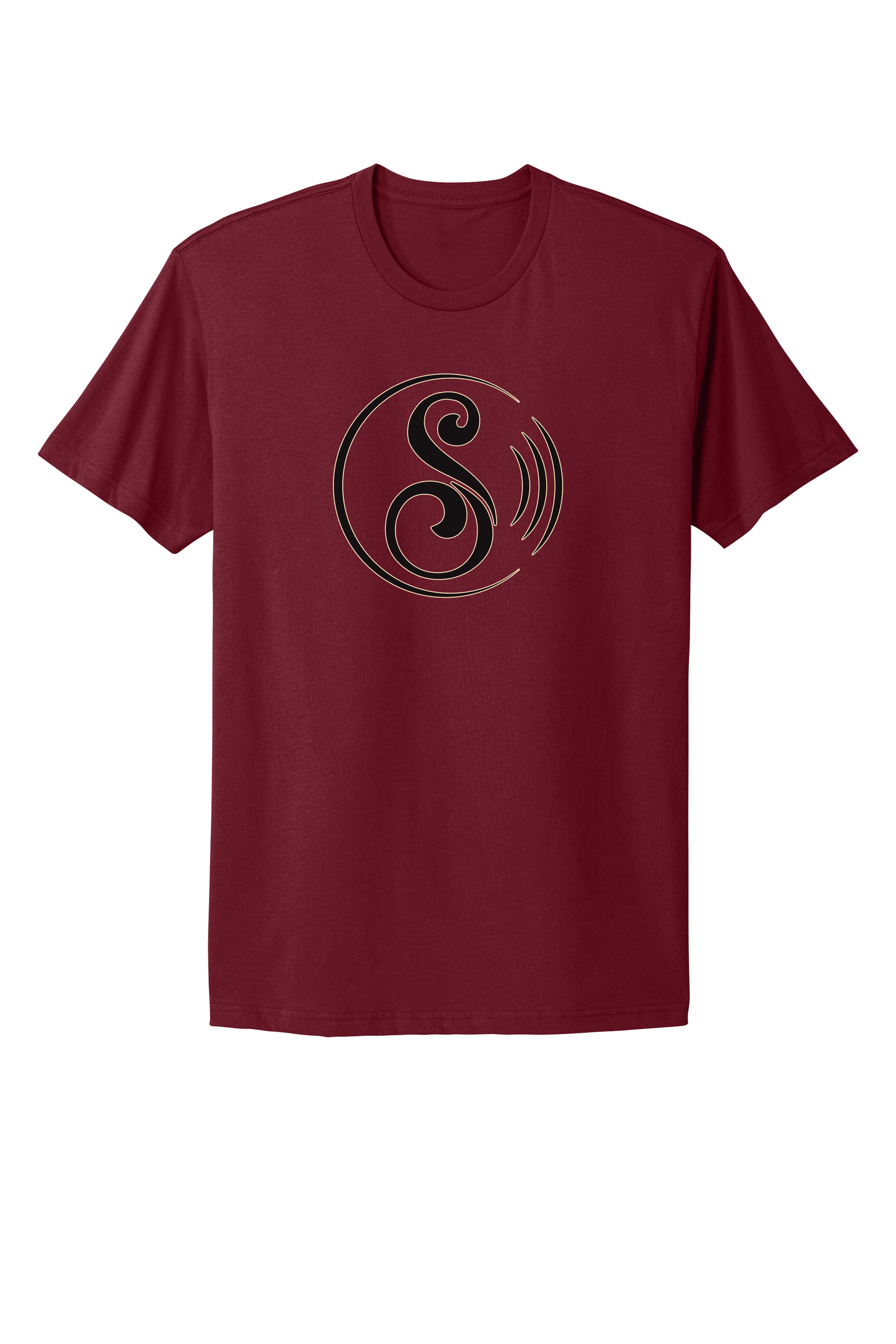Swirville Tee - Cardinal